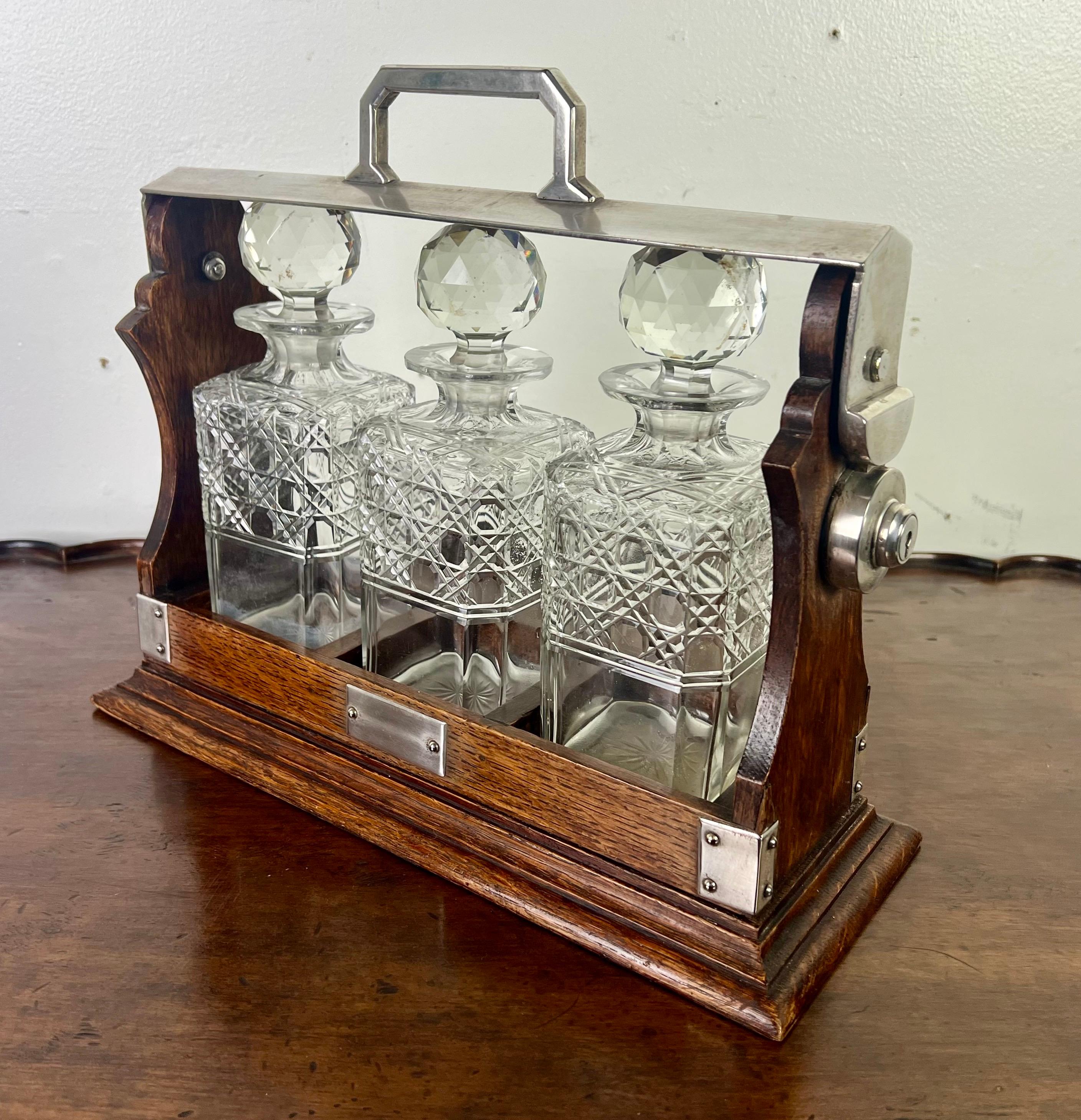 Victorian 19th C. English Decanter Set For Sale