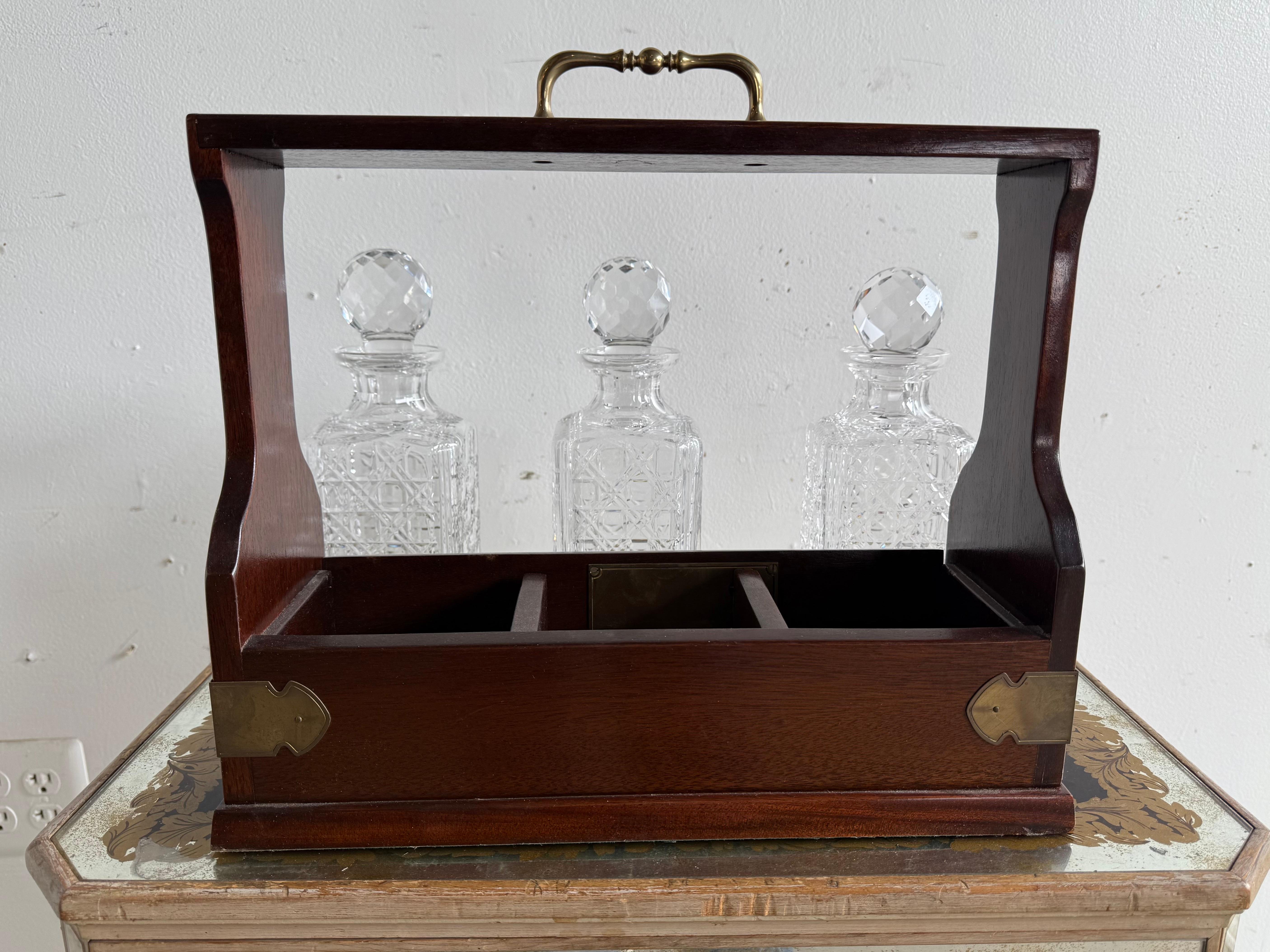 Victorian 19th C. English Decanter Set For Sale