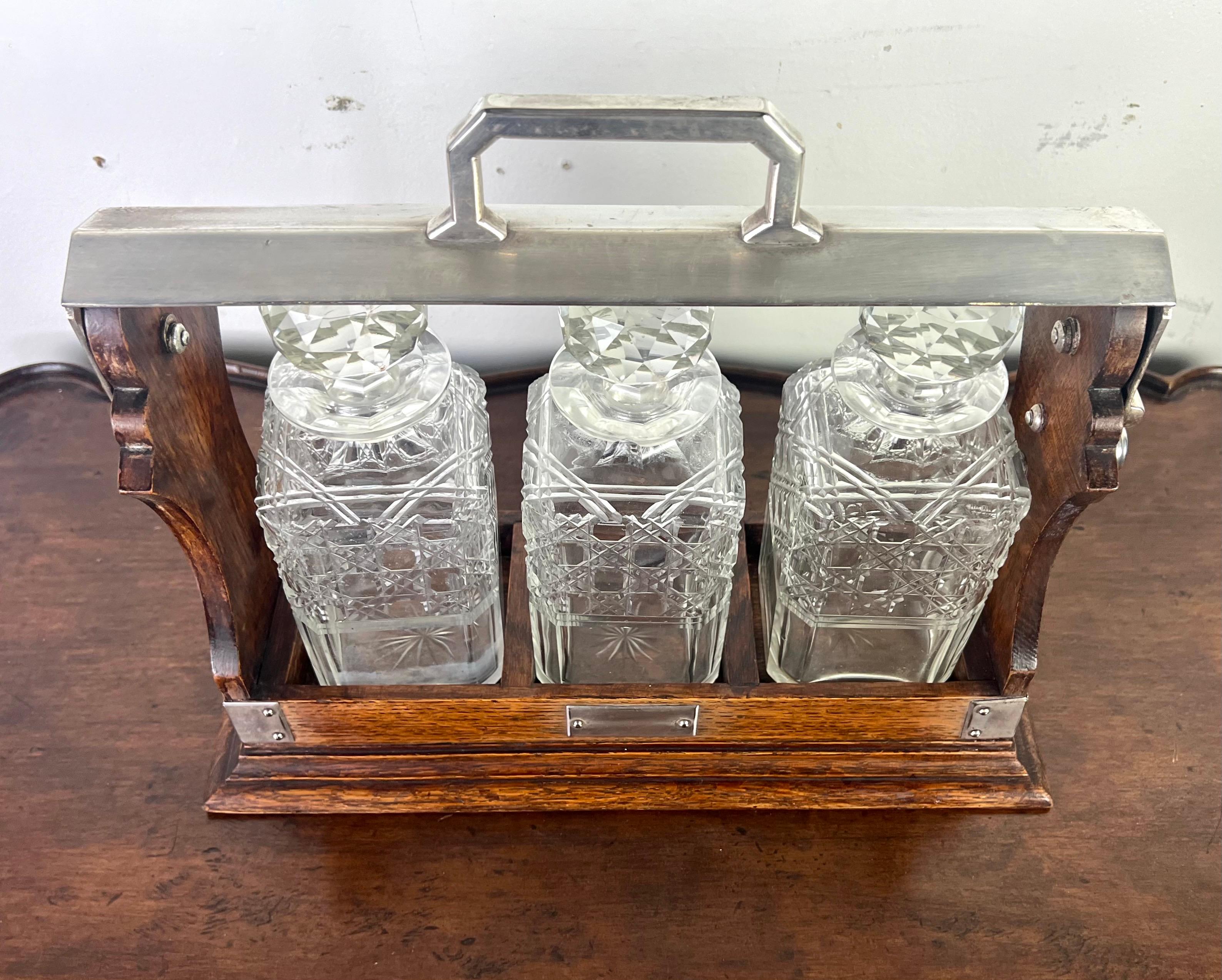 19th Century 19th C. English Decanter Set For Sale
