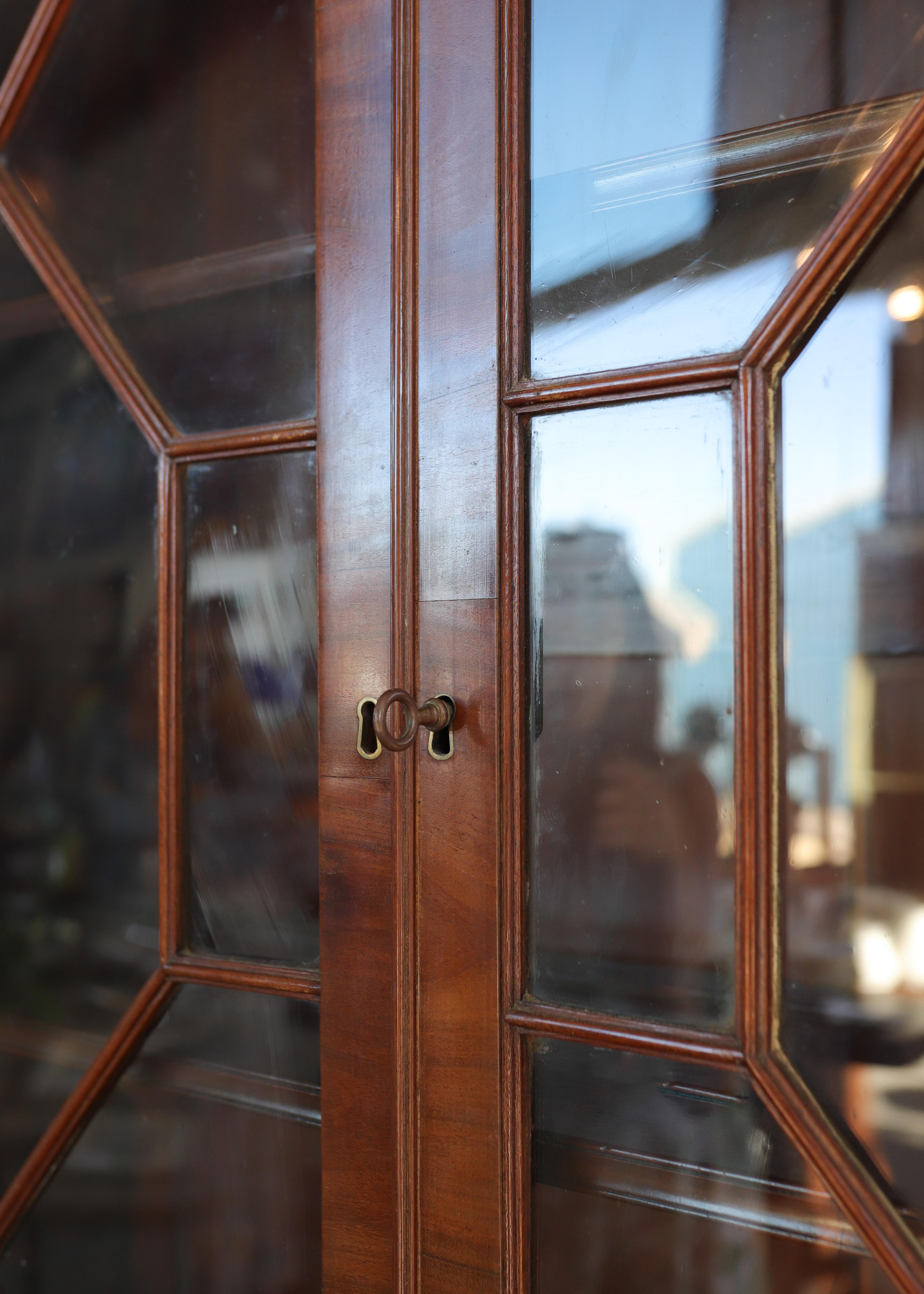 19th Century 19th C. English Georgian Secretaire For Sale