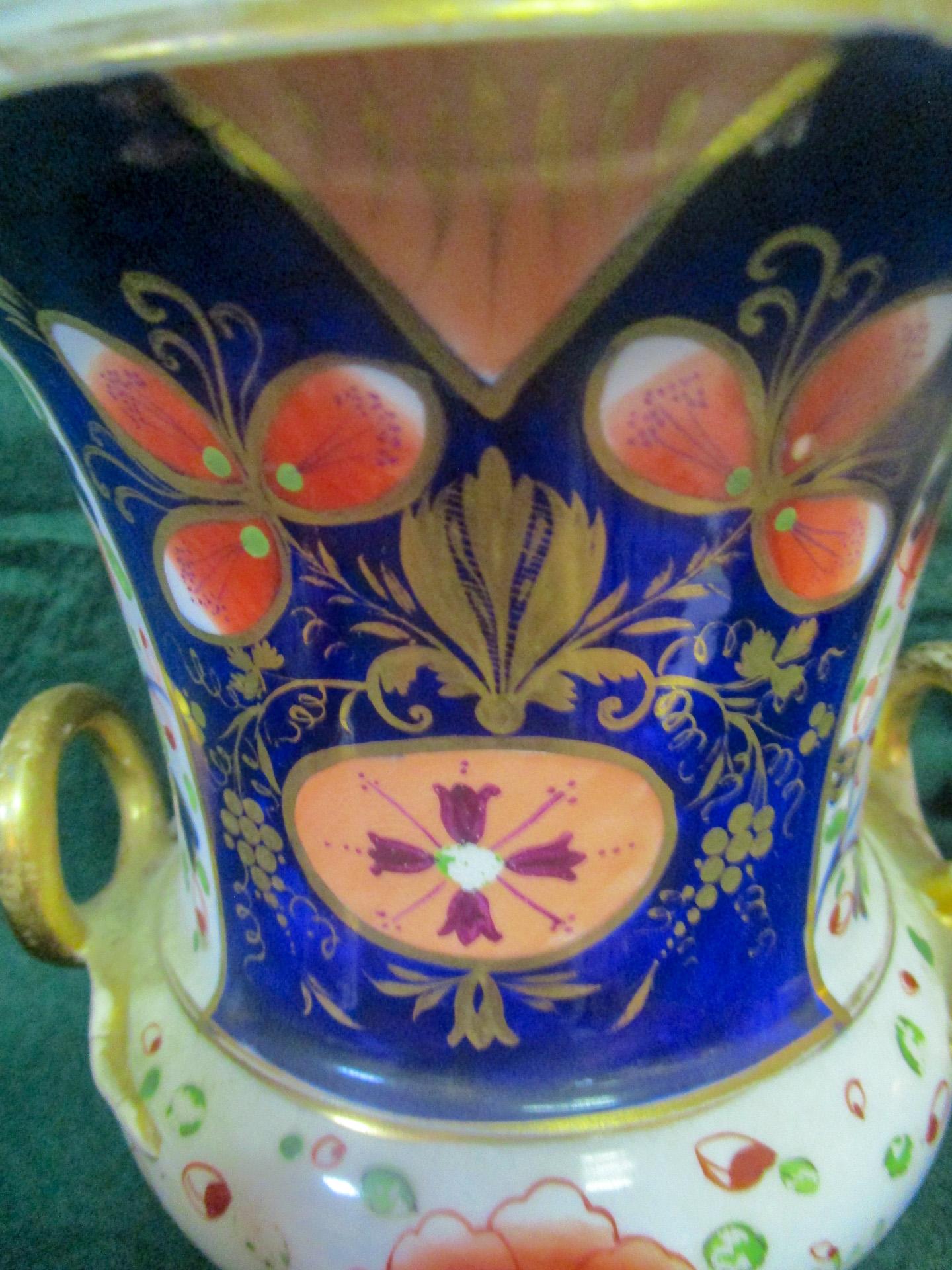 19thc English Mason's Ironstone Japonesque Jardinieres w / Griffe Satz von drei (Mittleres 19. Jahrhundert) im Angebot