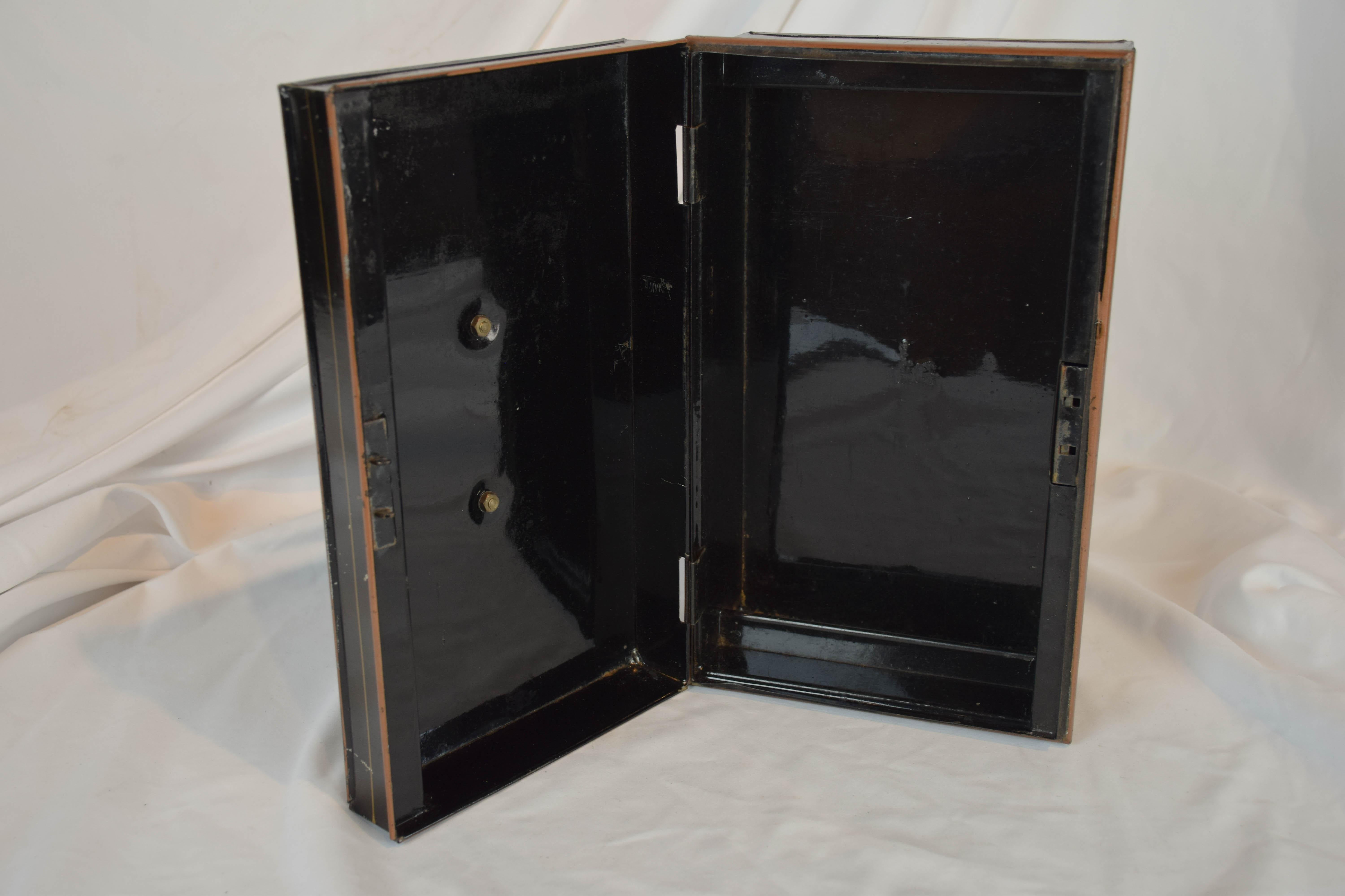 19th Century English Metal Cash Box 5