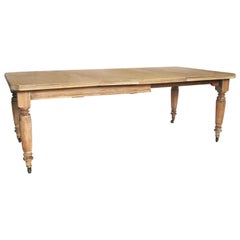 Dining table, 19th Century, English, decorative Wind Out Dining Table, 10 persons
