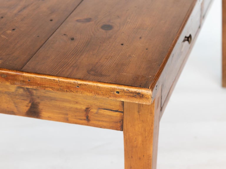 19th C. English Pine Console Table at 1stDibs