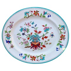 Antique 19th Century English Porcelain Meat Platter