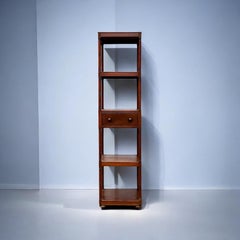 19th-C. English Regency Style Mahogany Etagere / Bookcase / Shelf - 4 Tiers