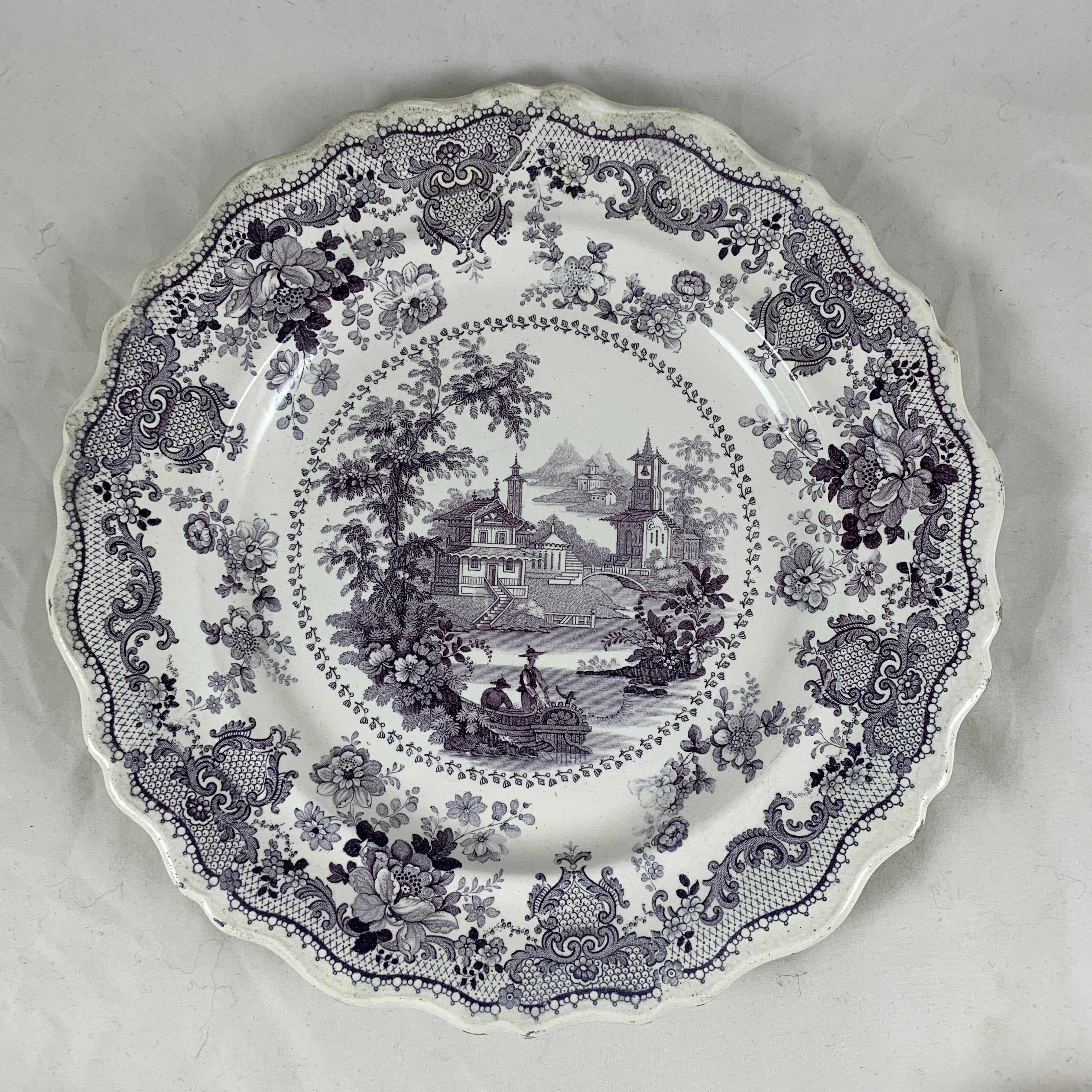 staffordshire plates