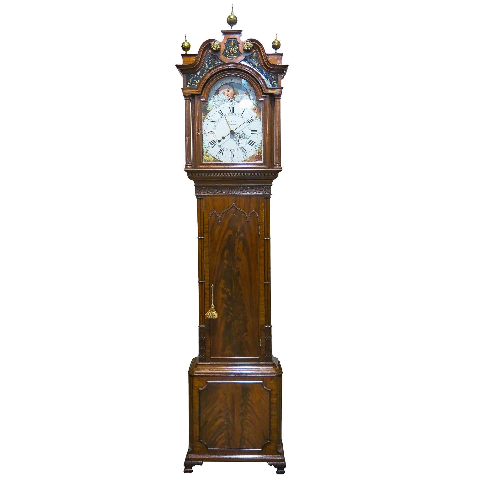 19th Century English Tall Case Clock