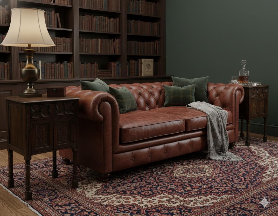 19th-C. English William And Mary Style Carved Oak Side Tables / Cabinets - Pair 3