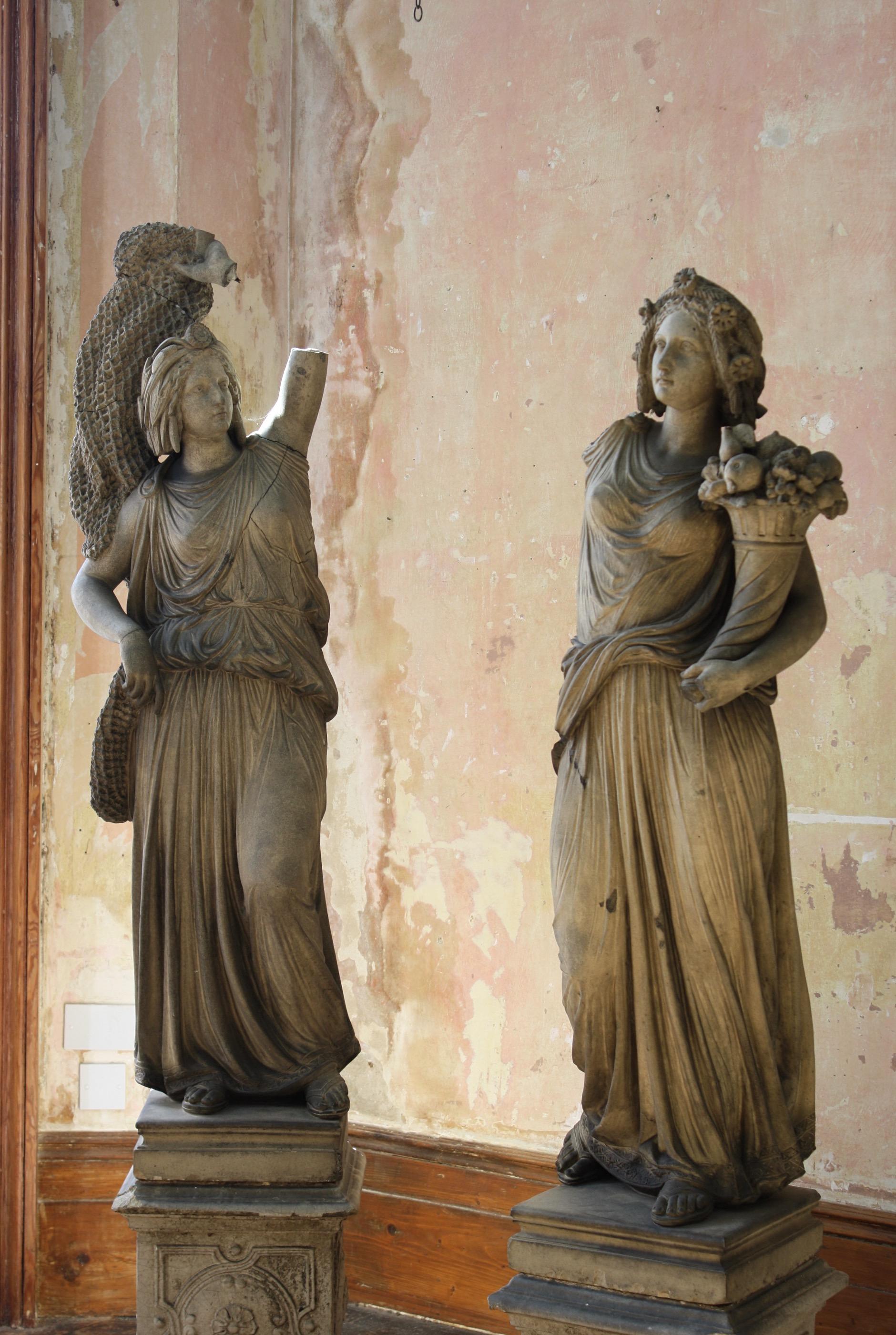 19th C Ernst March Söhne, Pair of Terracotta Classical Figures Great Exhibition 4