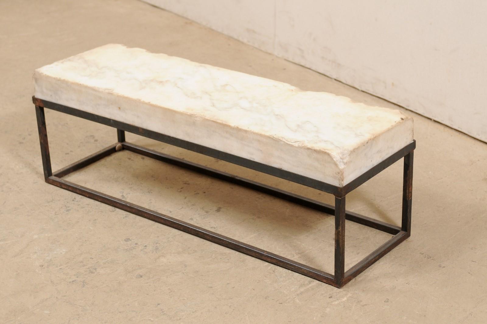 thick marble coffee table