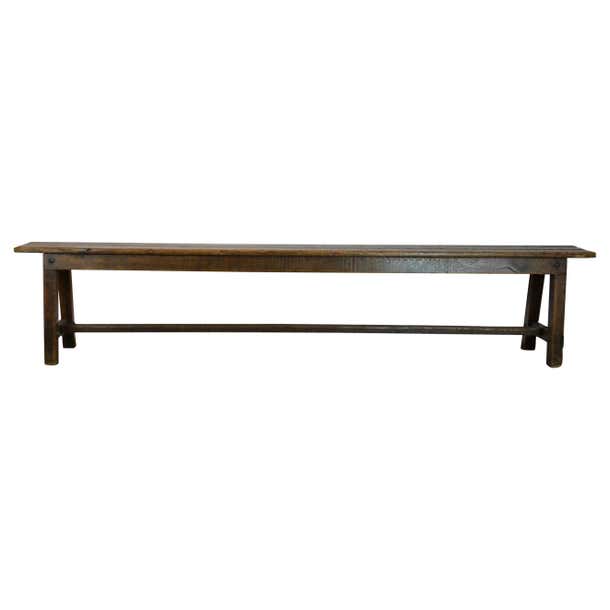 19th Century Extra-Long Bench at 1stDibs | extra long bench
