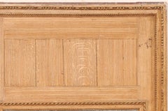 19th Century French Trumeau Mirror, Nicely Carved Details & Original Glass