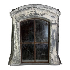 19th C. French Architectural Dormer Mirror