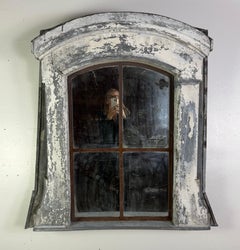 19th C. French Architectural Dormer Mirror