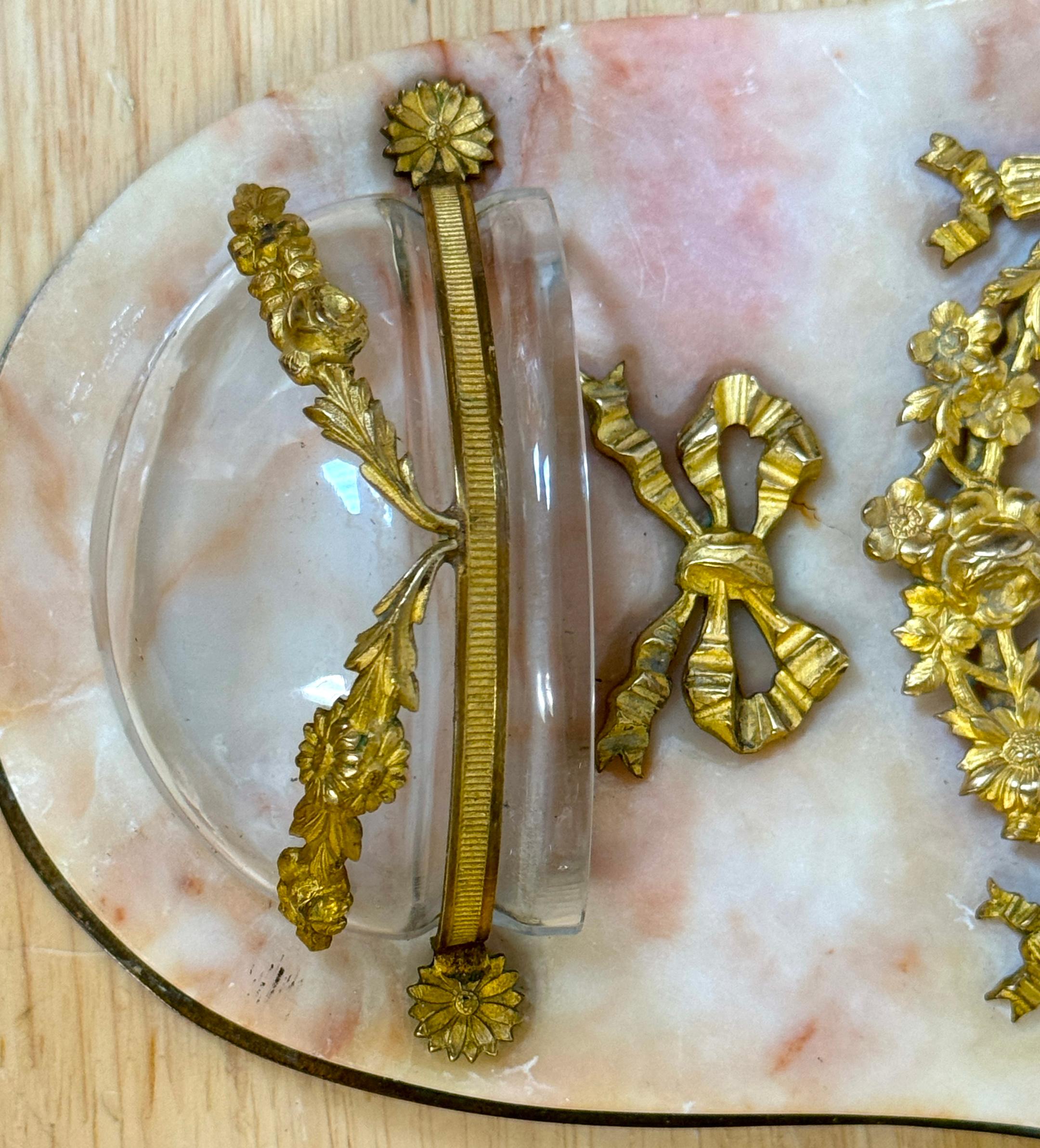 18th Century 19th C. French 'Ave Maria'  Bénitier / Holy Water Font, Devotional Reliquary For Sale
