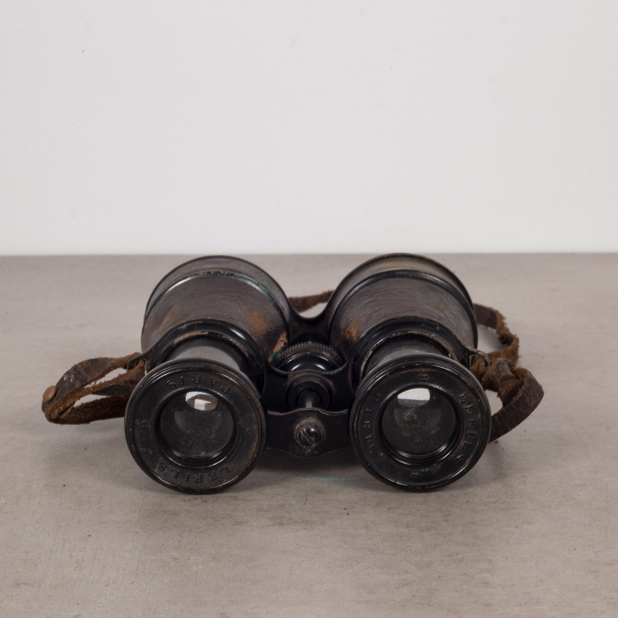 19th Century French Binoculars and Leather Case, circa 1880 1