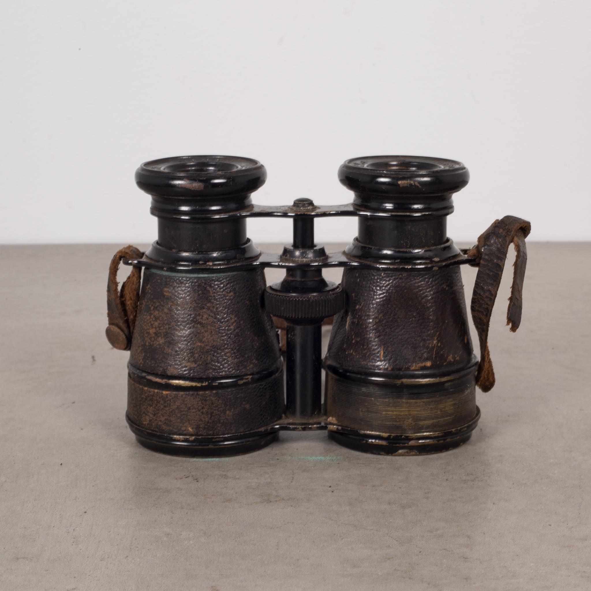 19th Century French Binoculars and Leather Case, circa 1880 2