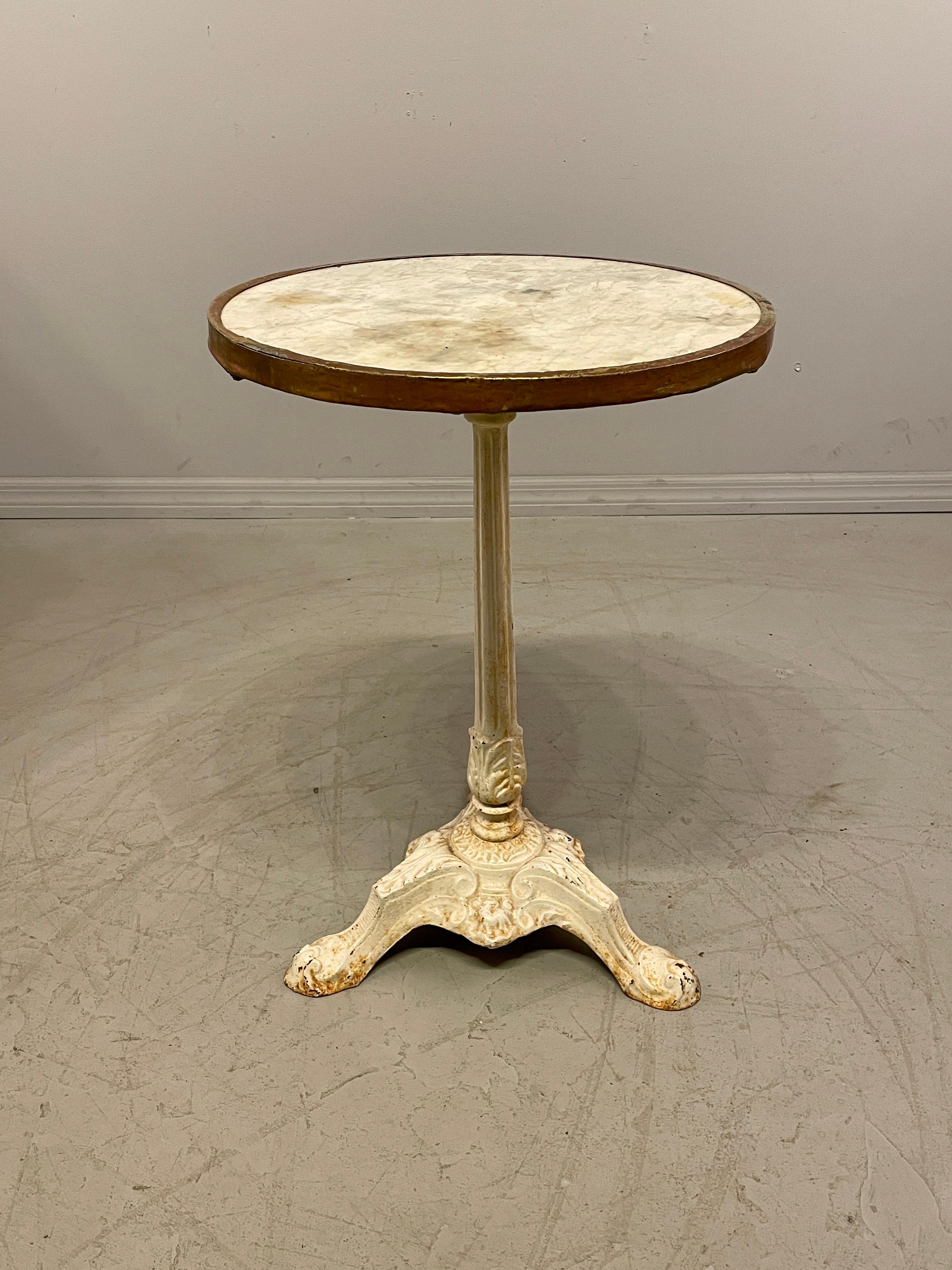 19th Century 19th c. French Bistro Table For Sale
