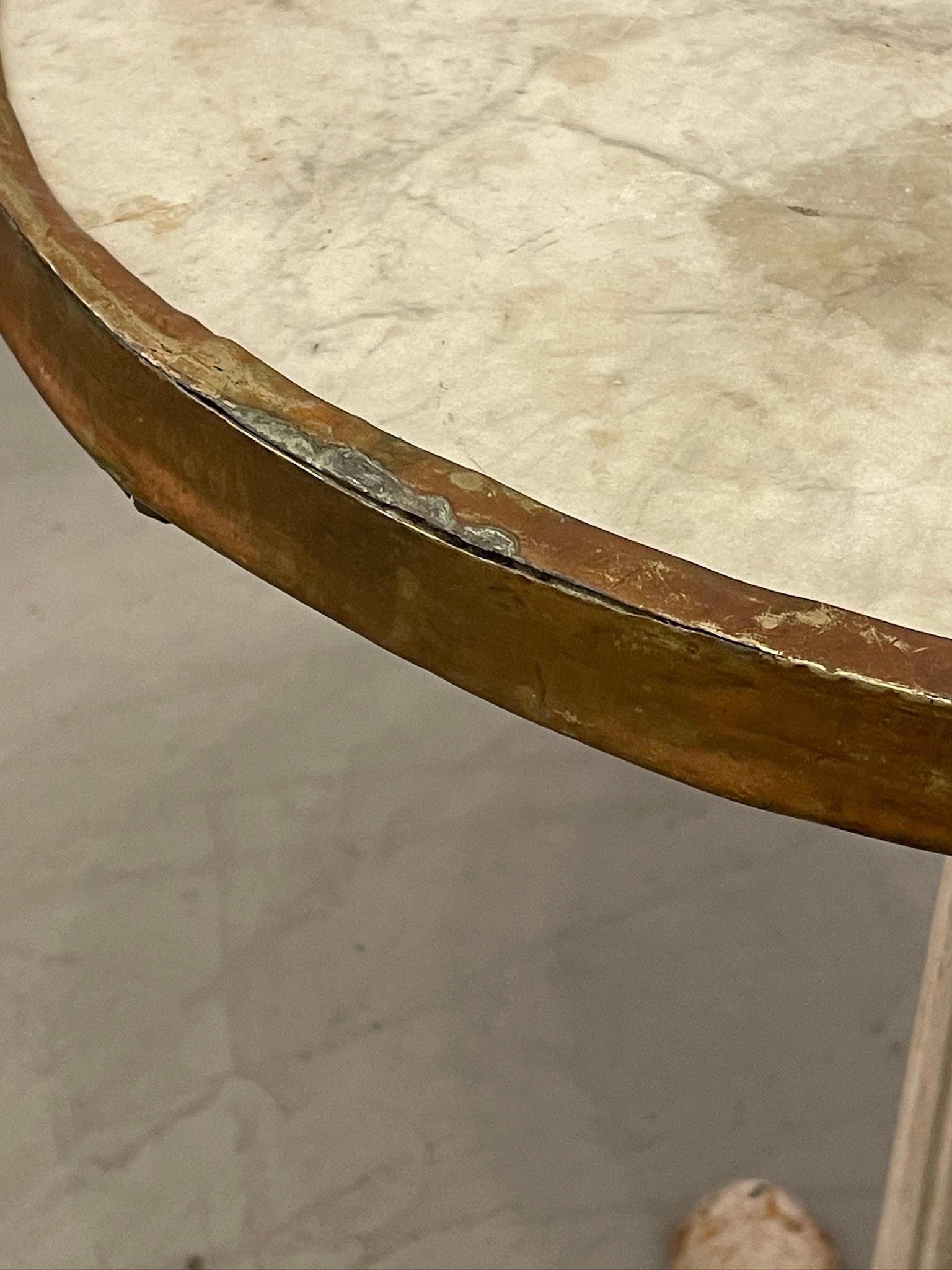 19th c. French Bistro Table For Sale 1