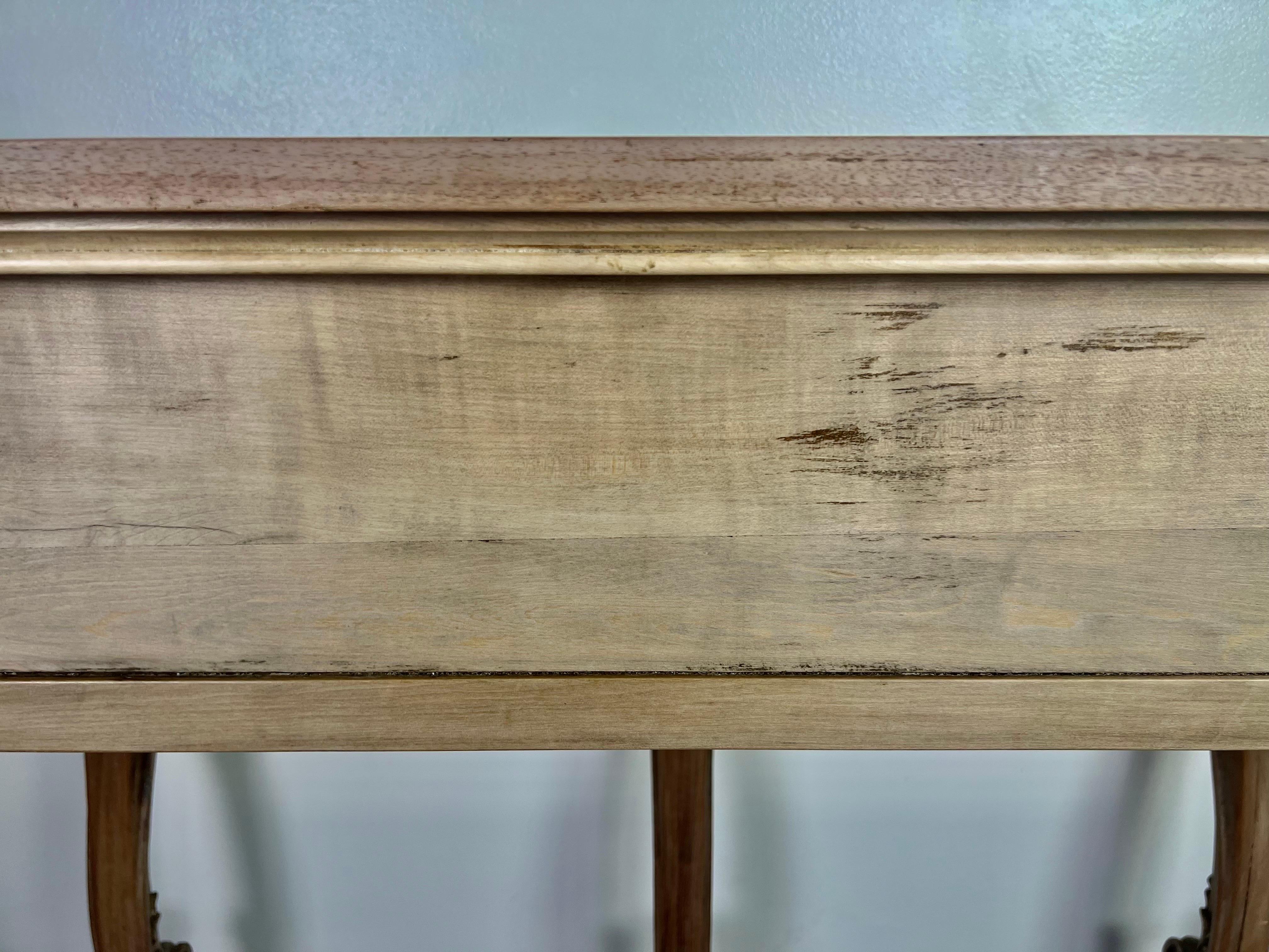 19th Century French Bleached Walnut Buffet 12