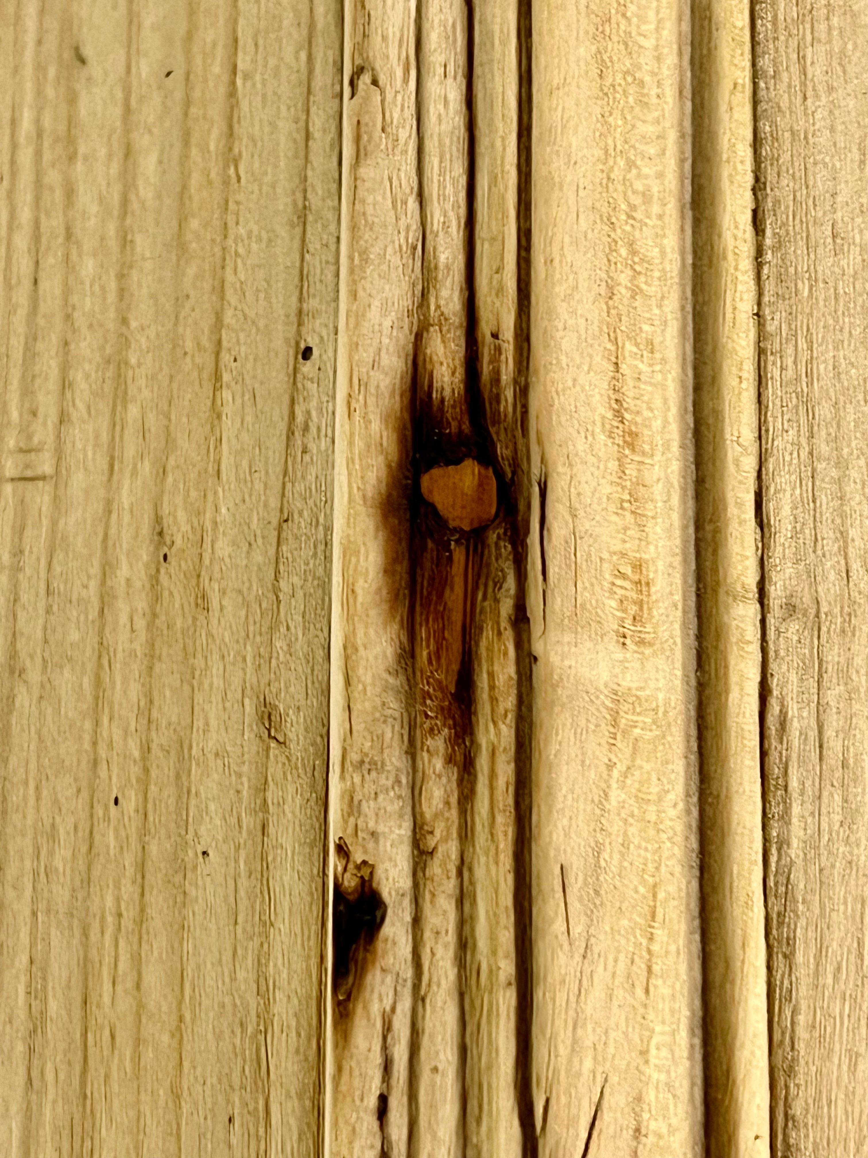 19th C. French Bleached Walnut Door Surround 1