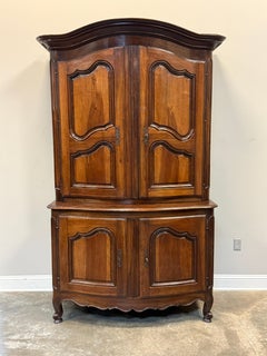 19th C. French Buffet à Deux Corps in Walnut