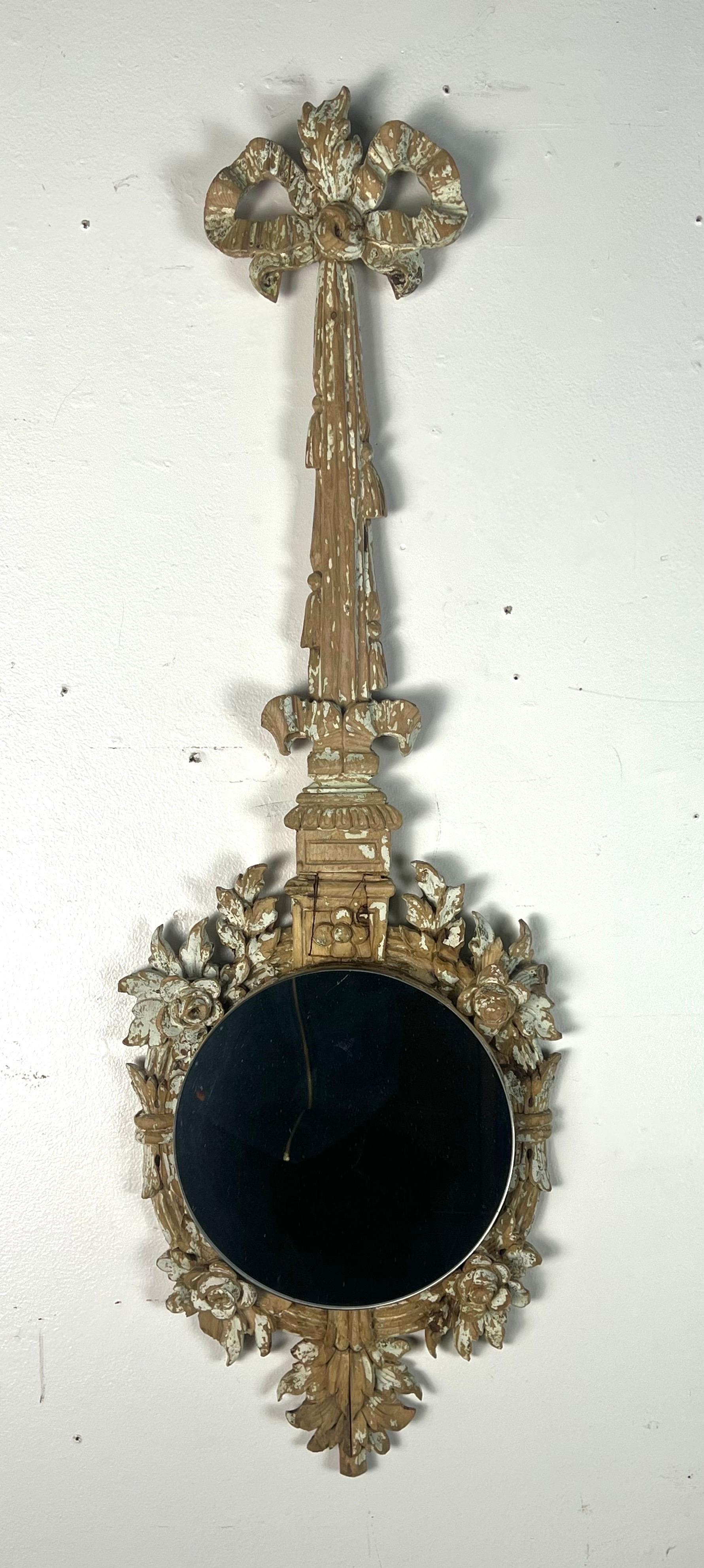 Specchio intagliato francese del XIX secolo in vendita 2