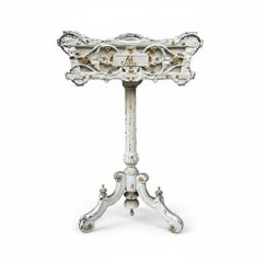 19th-C. French Carved Oak Black Forest Faux Bois Garden Planter Jardiniere