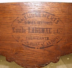 19th Century French Carved Walnut Framed Bed