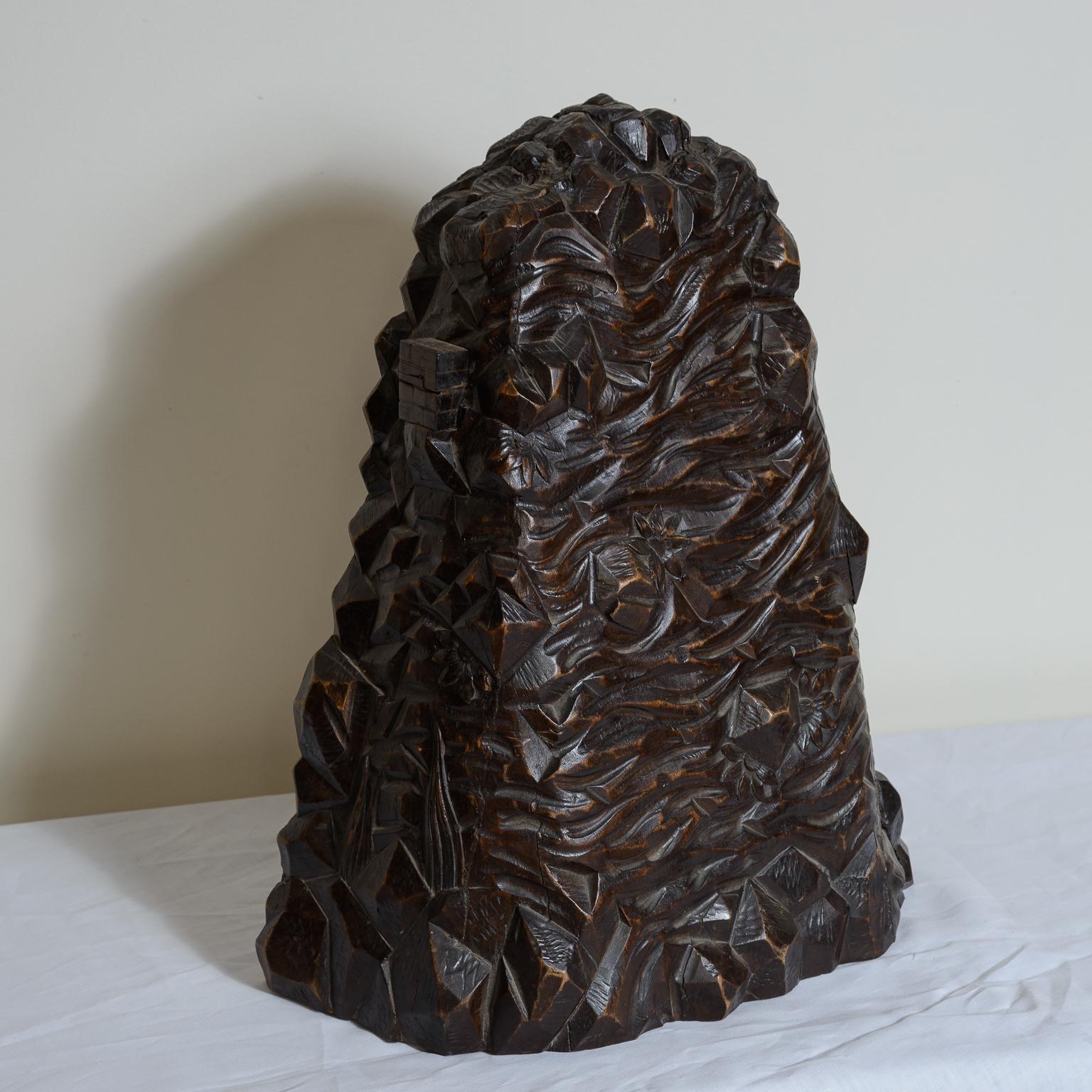 A.I.C. French Wood Black Forest Pipes  Support en vente 2