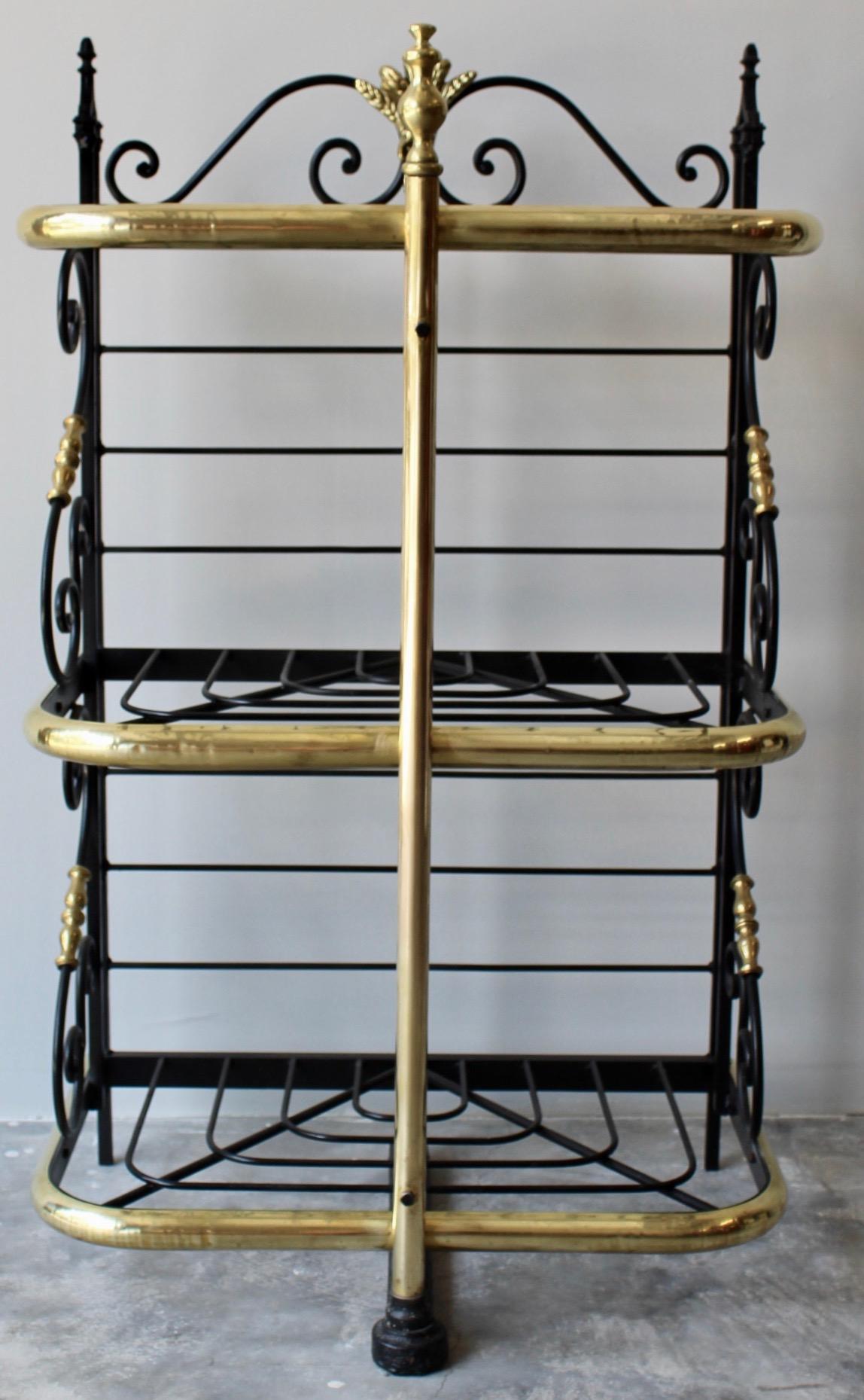Belle Époque 19th Century French Counter Top Bakers Rack