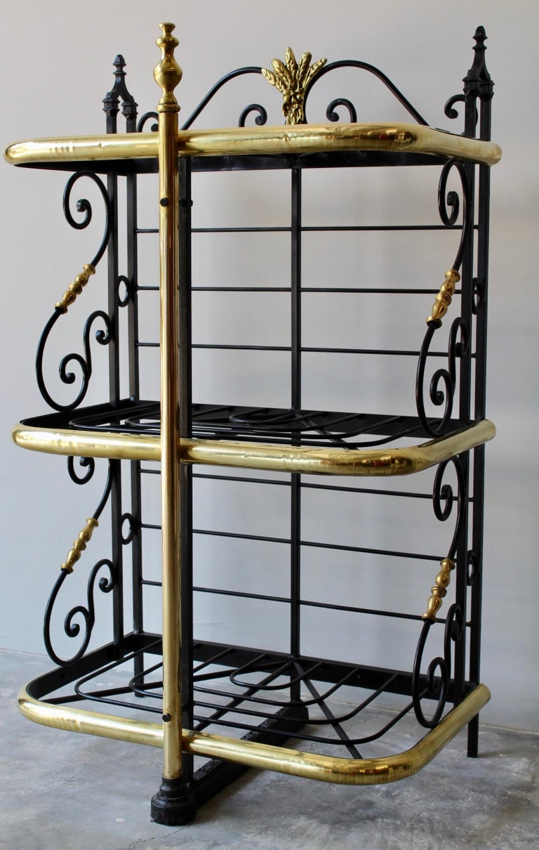 19th Century French Counter Top Bakers Rack at 1stDibs
