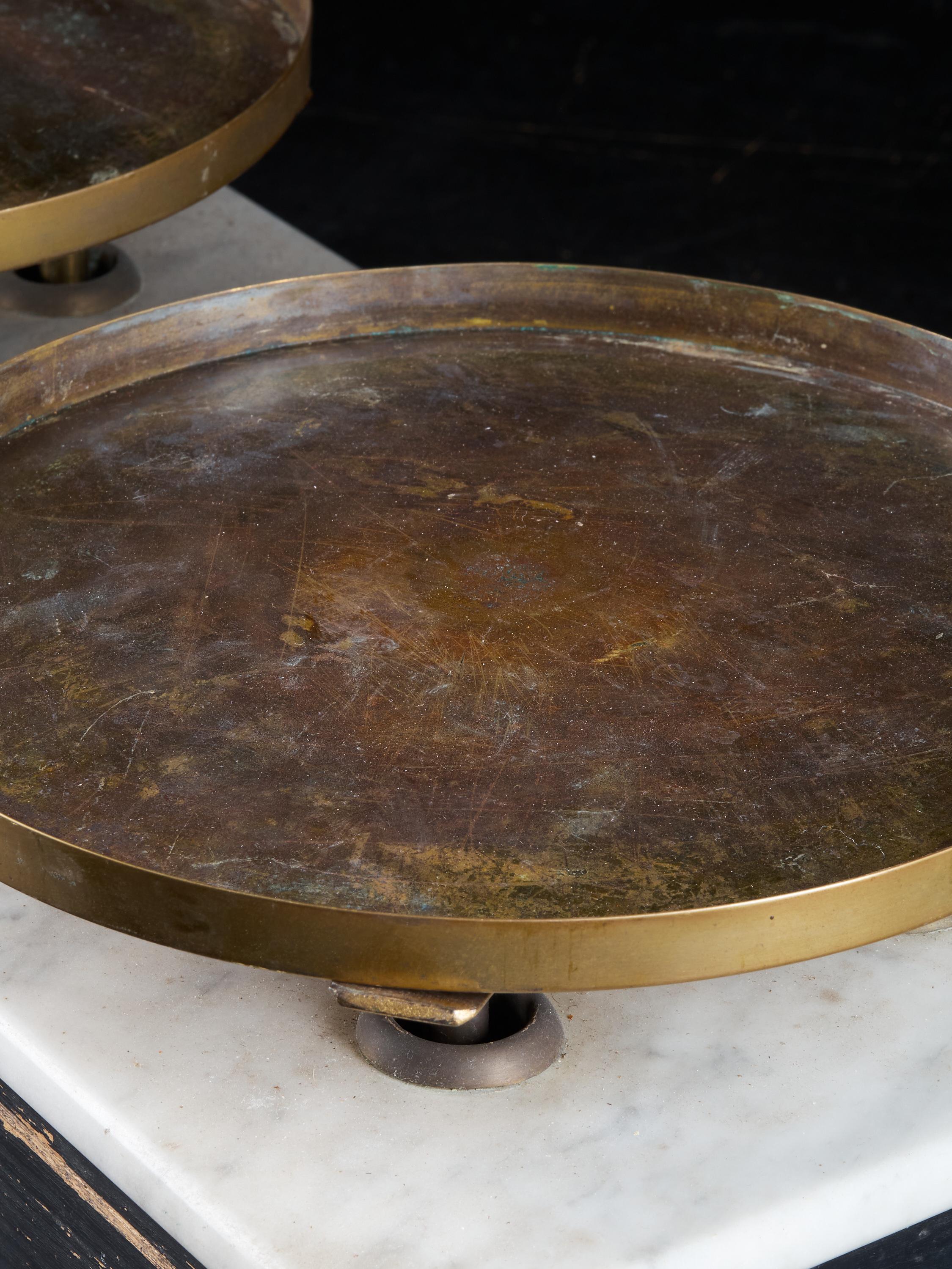 19th Century French Culinary Scale with Two Copper Plateaux 5