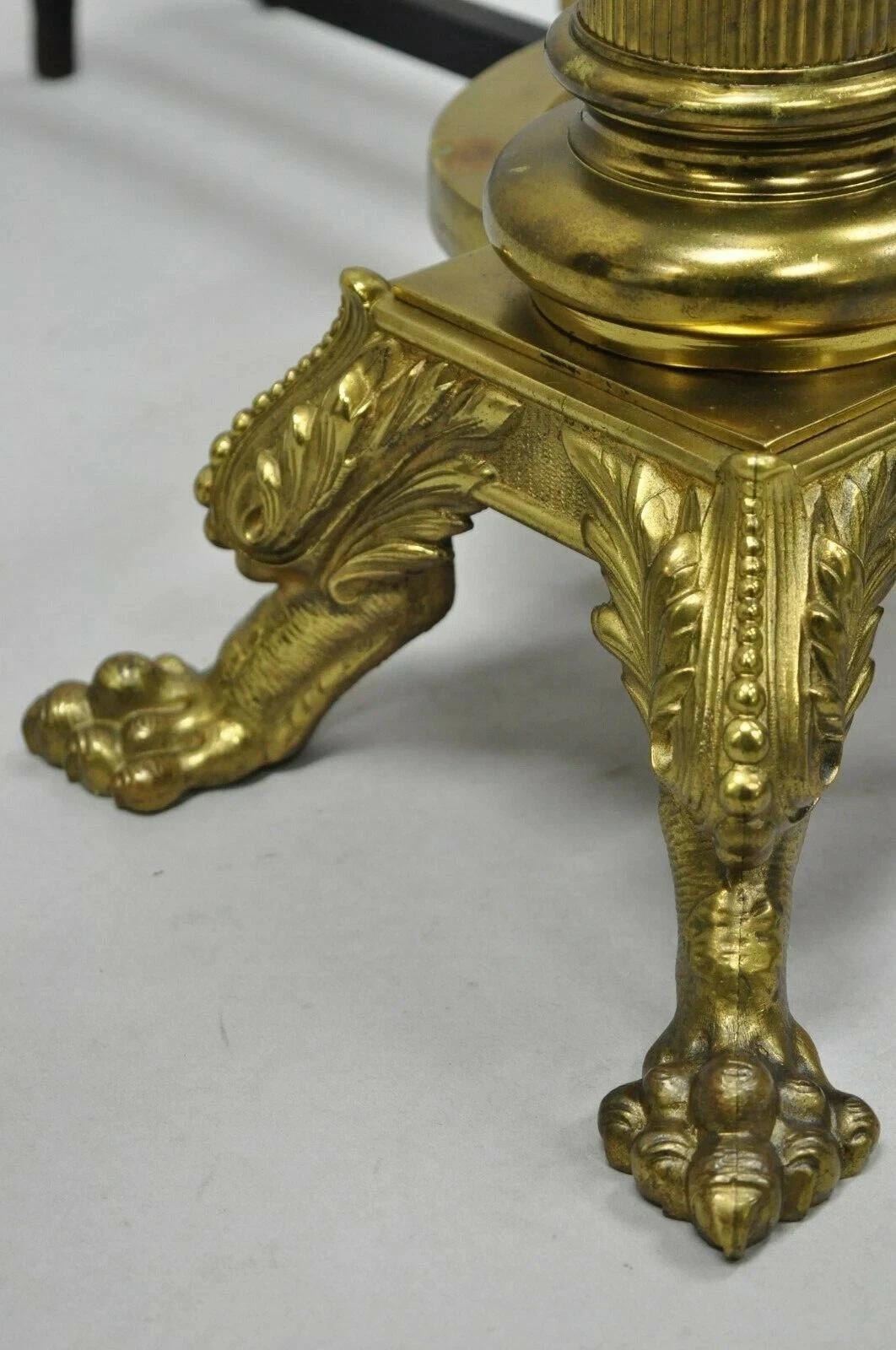 19th Century 19th C. French Empire Bronze Large 32