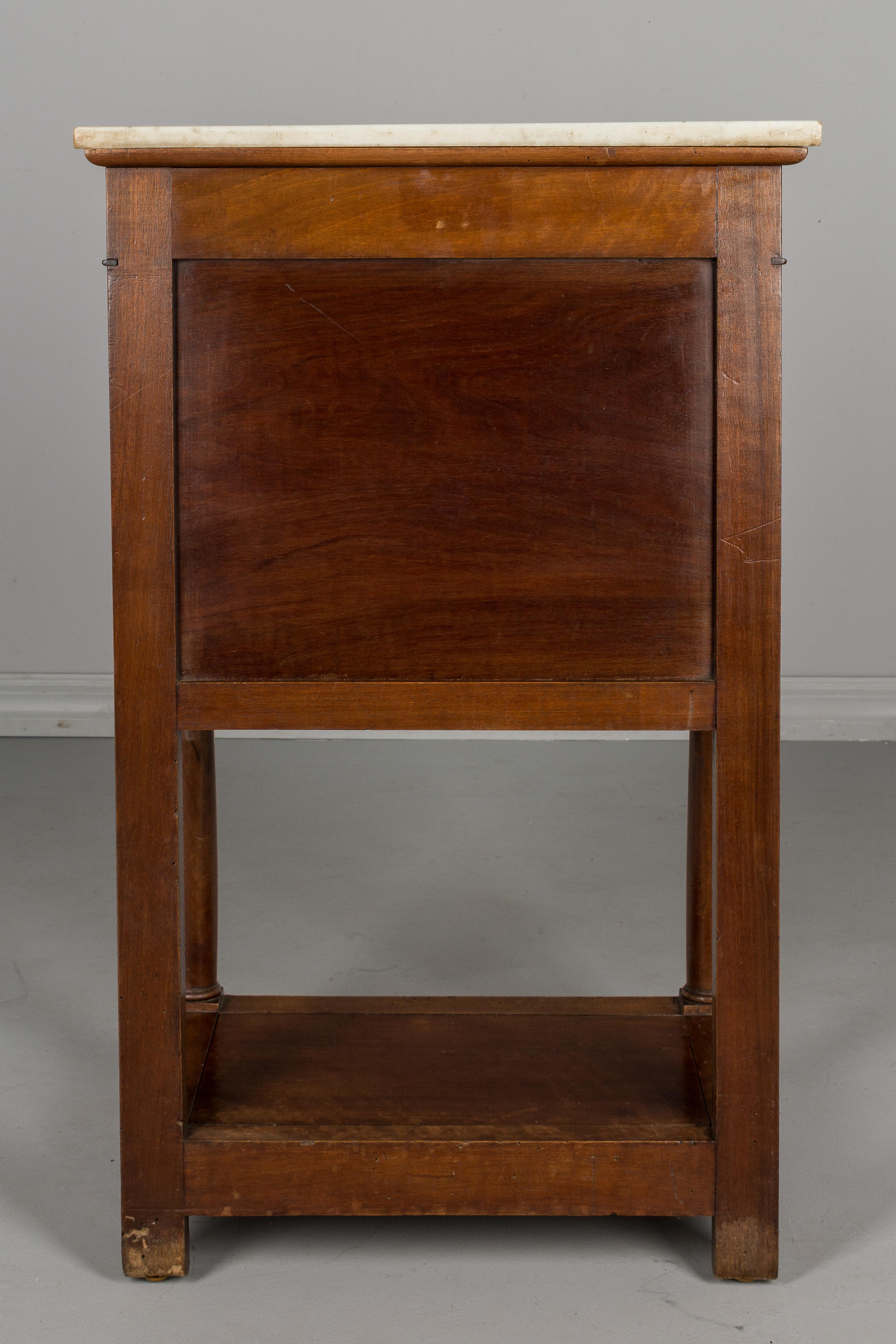 19th Century French Empire Style Side Table In Good Condition In Winter Park, FL