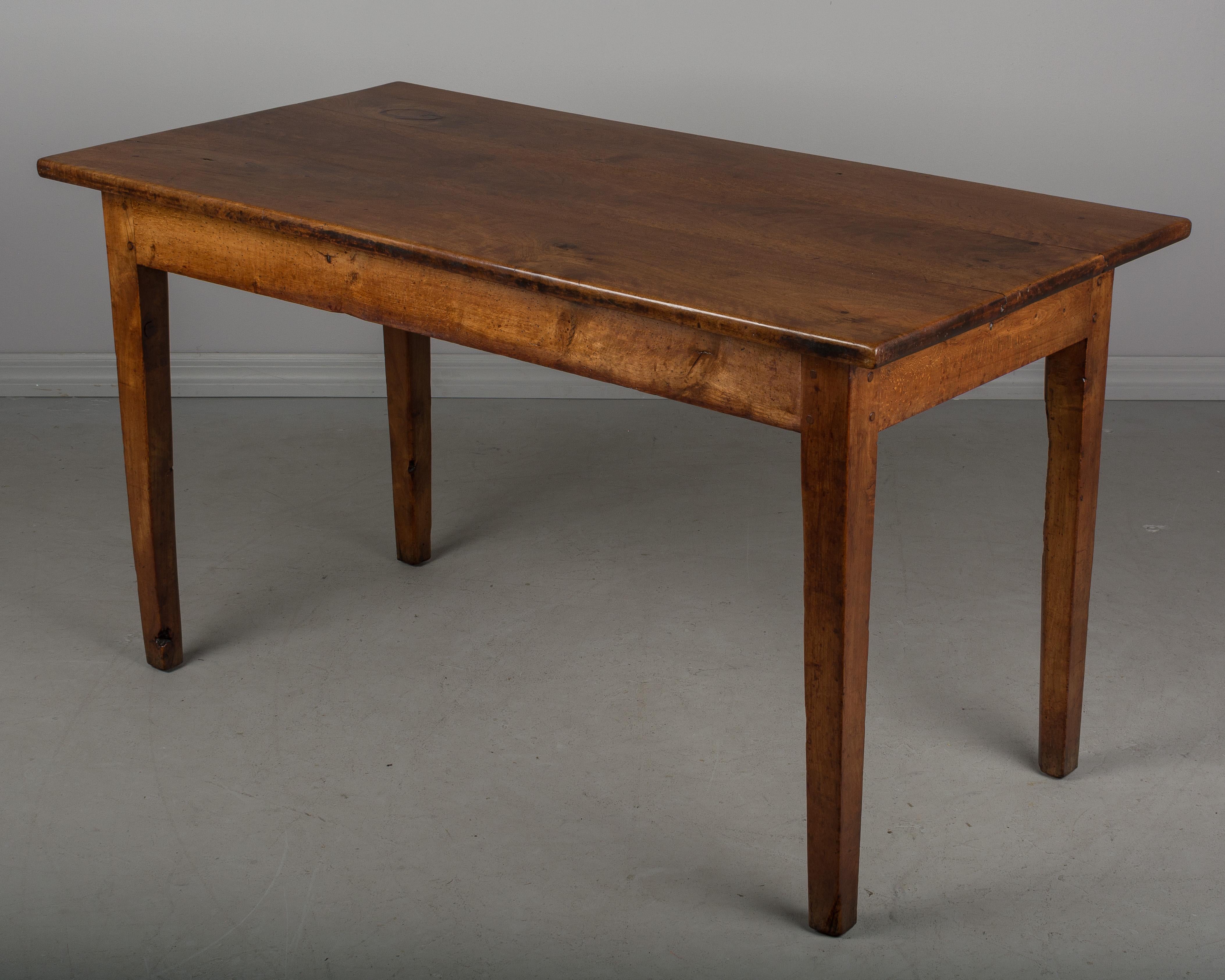 Hand-Crafted 19th Century French Farm Table