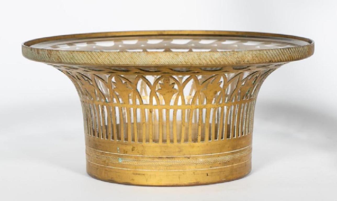 19th Century French Gilt Bronze Empire Figural Basket For Sale 3