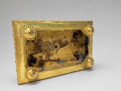 19th C. French Gilt Bronze Honoré Pons Médaille d’Or Clock and Aneroid Barometer