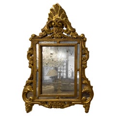 Antique 19th C. French Gilt Mirror