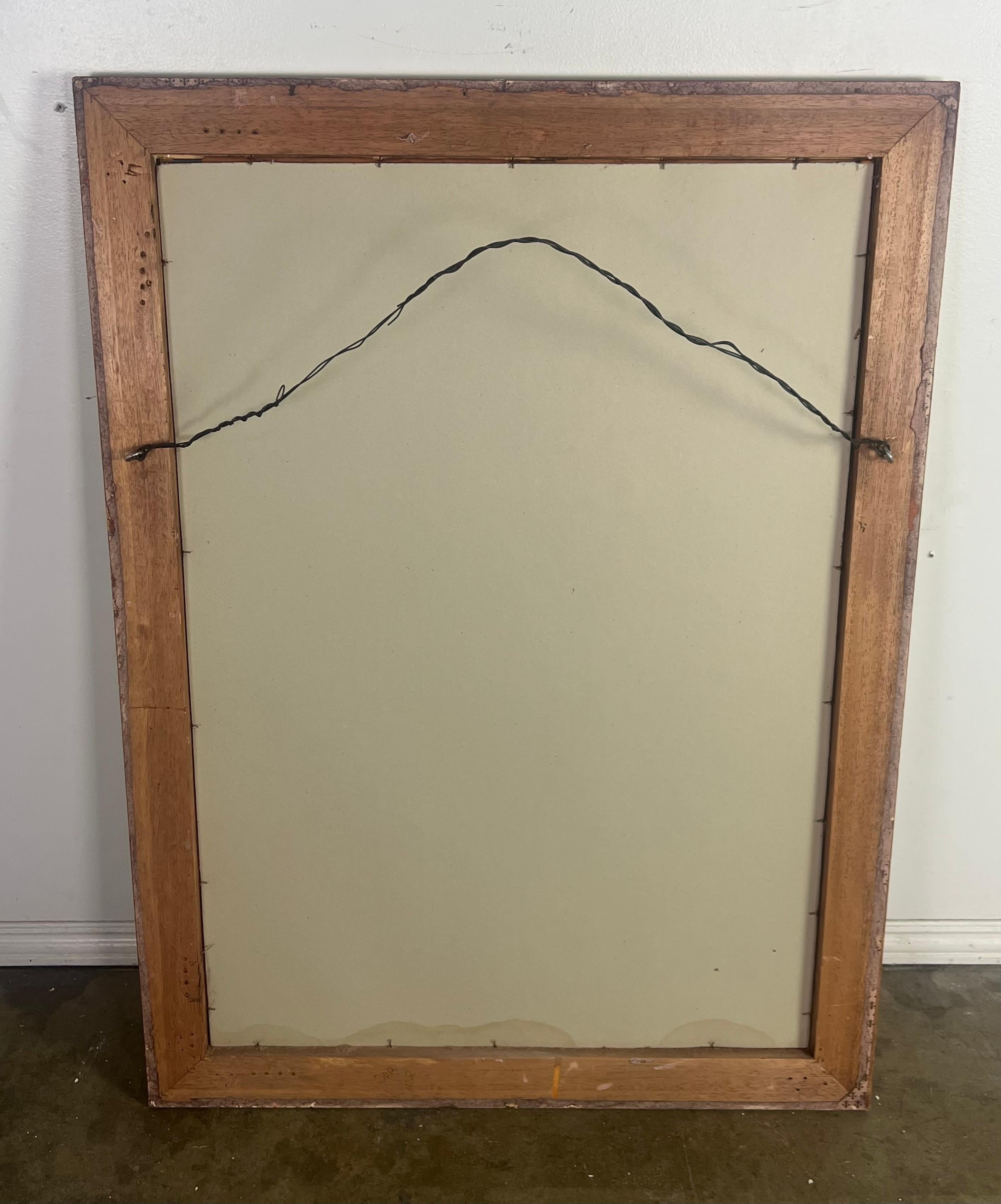 19th C. French Gold Leaf Mirror 4