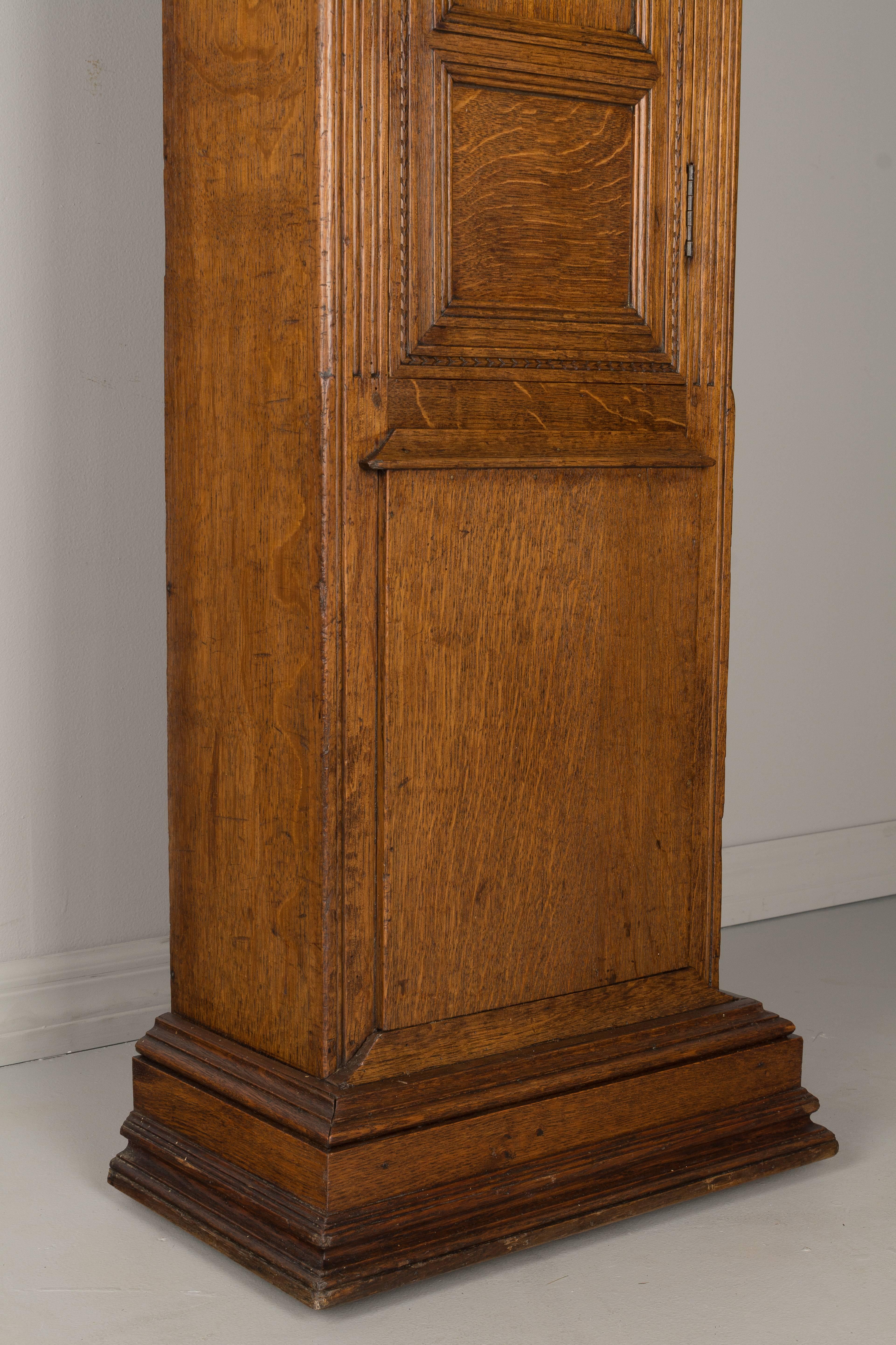 19th Century French Horloge de Parquet or Tall Case Clock 4