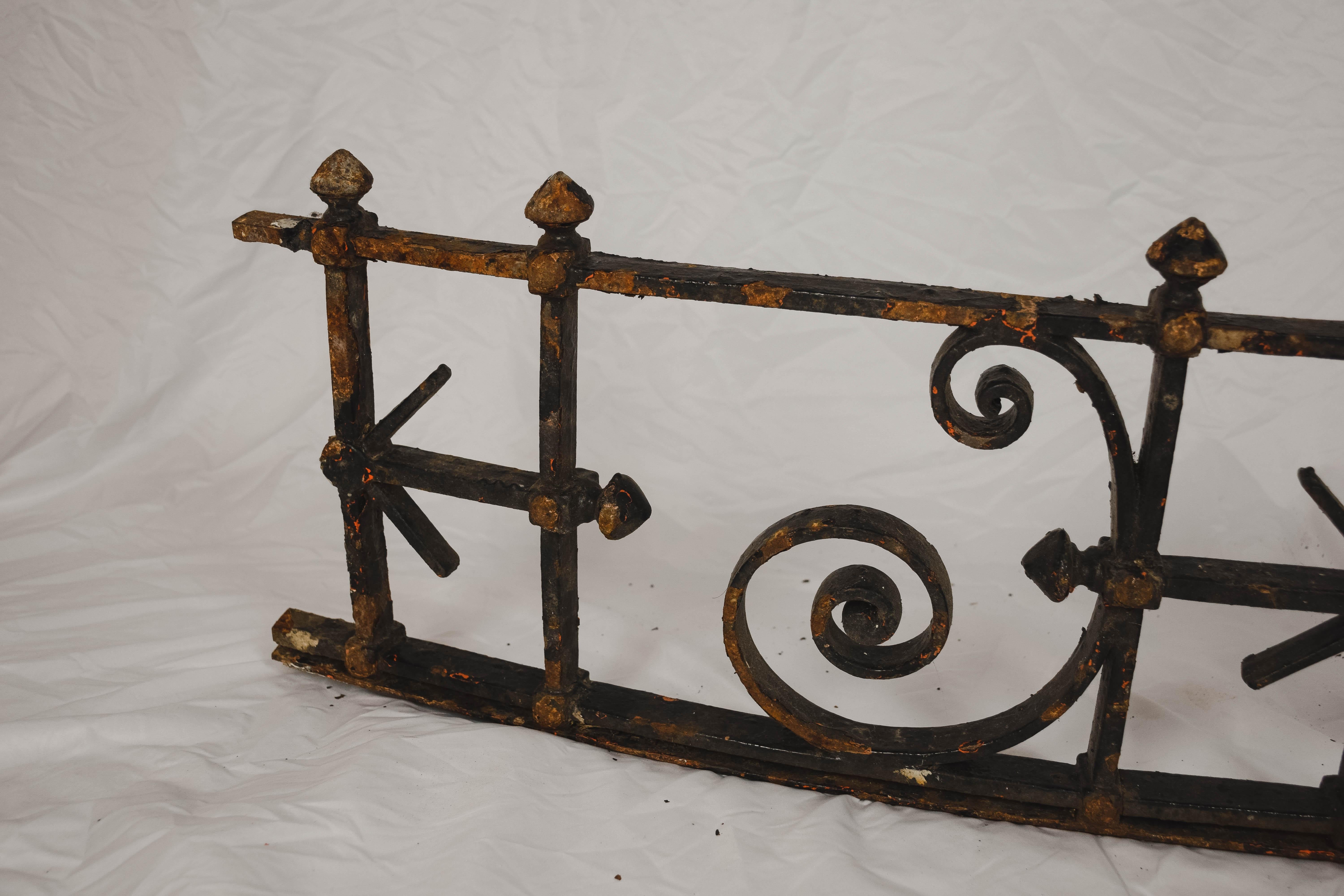 Other 19th Century French Iron Architectural Fragment