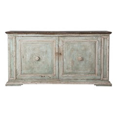 XIXe siècle Grand buffet peint français