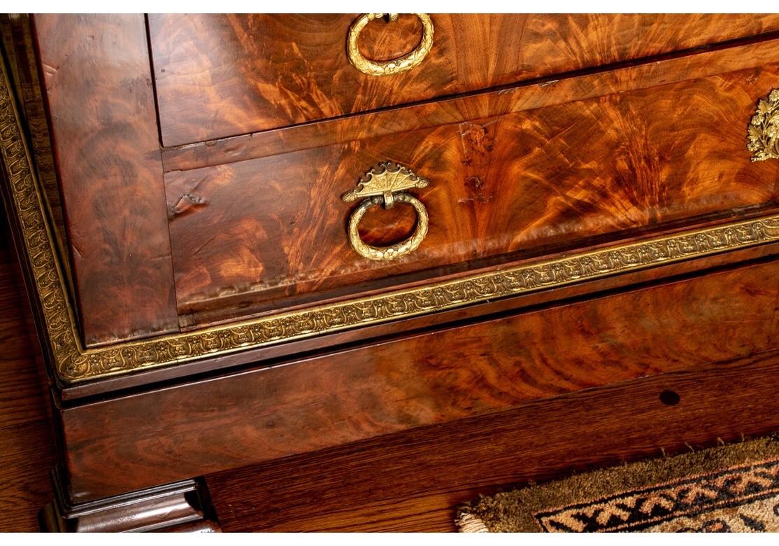 Louis Philippe 19th Century French Louis Philipe Chest of Drawers with Marble Top