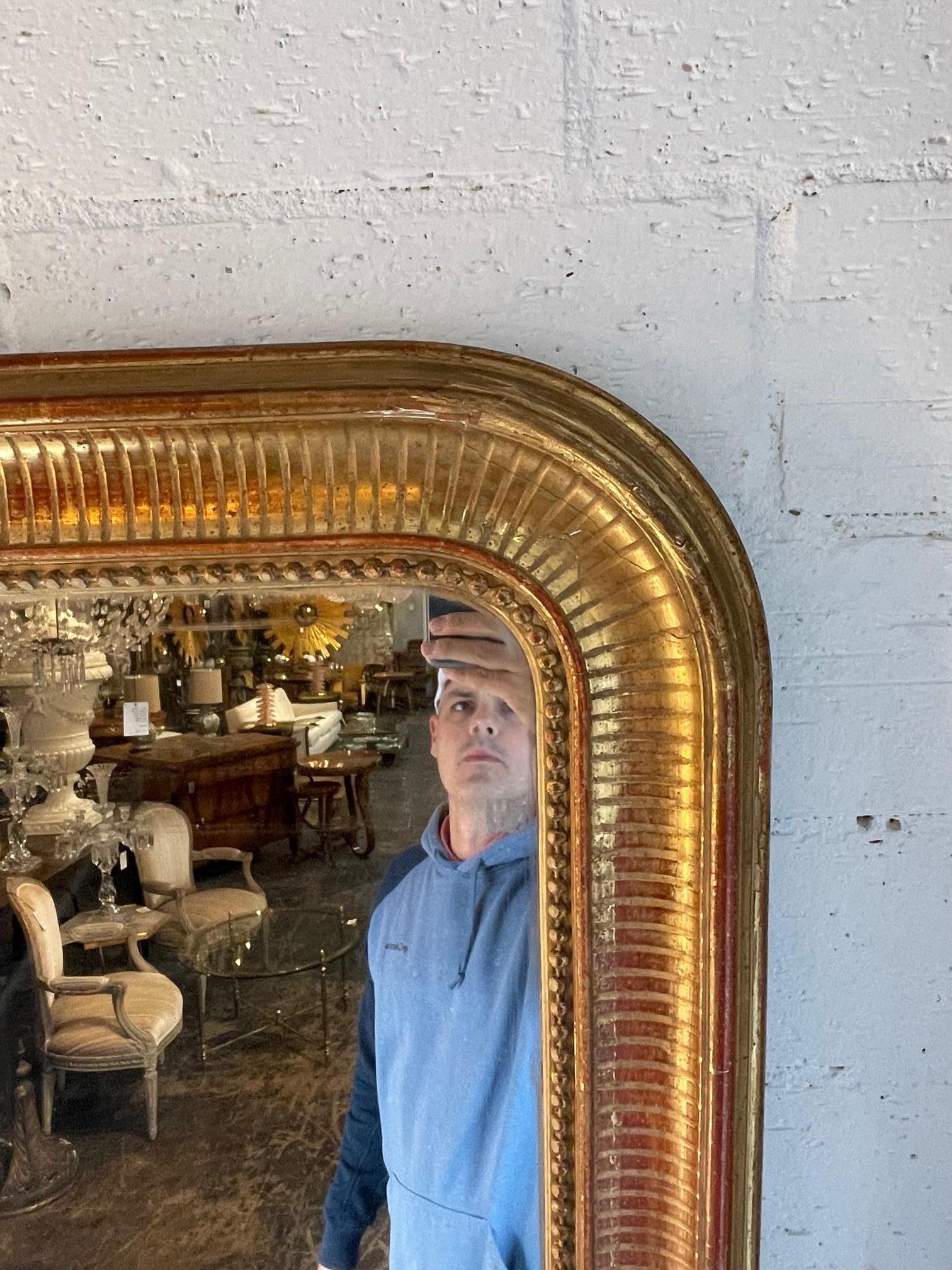 Mid-19th Century French Louis Philippe Mirror 