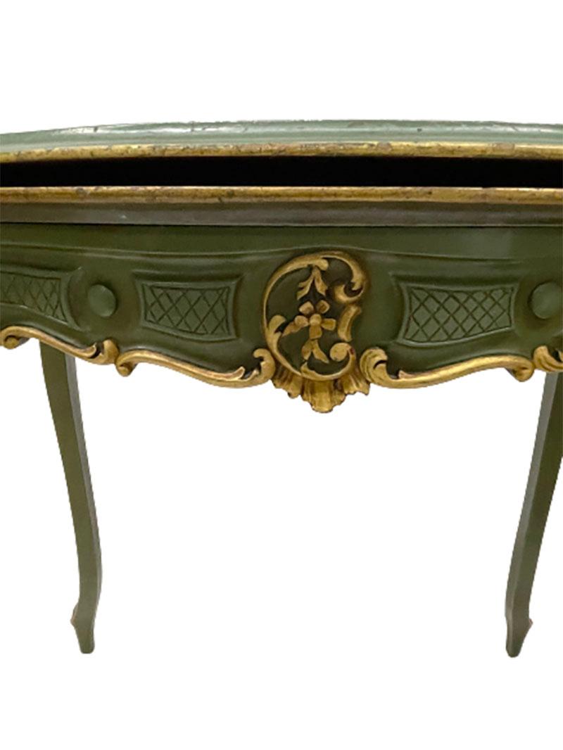 19th C French Louis XV Style Card or Game Table, Ca 1860 For Sale 1