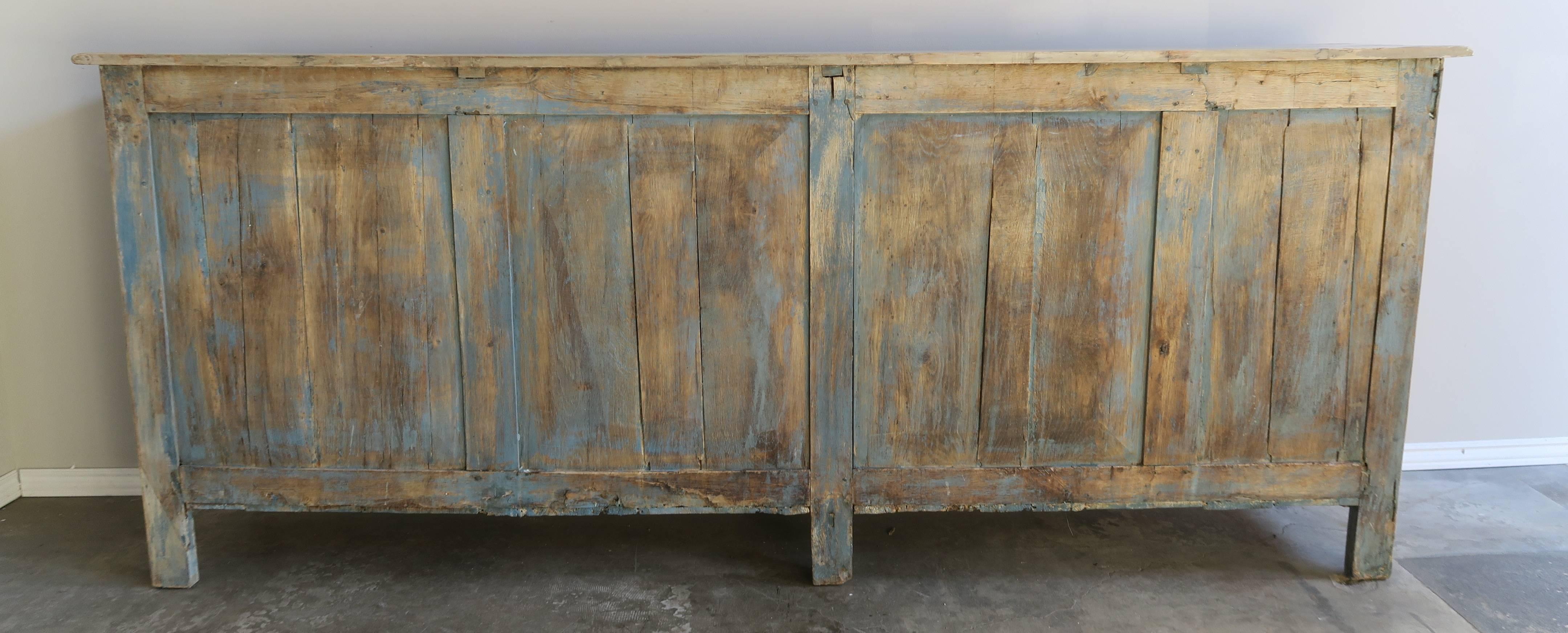 19th Century French Louis XV Style Painted Buffet 5