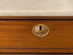 19th c. French Louis XVI Fruitwood Commode