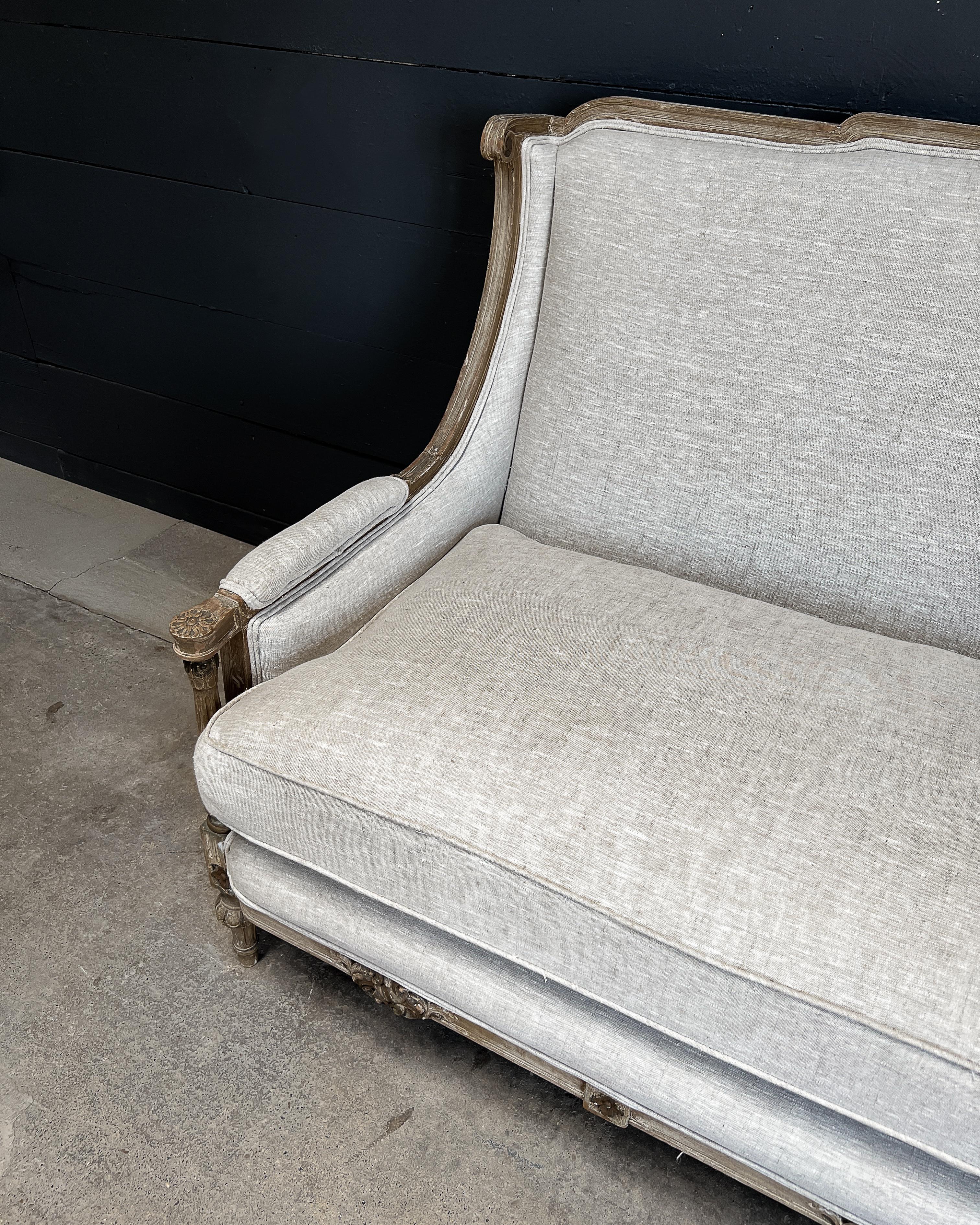 french bergere sofa